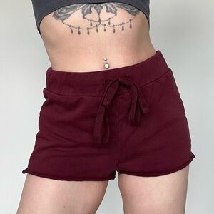 TALENTLESS raw edge lightweight sweats